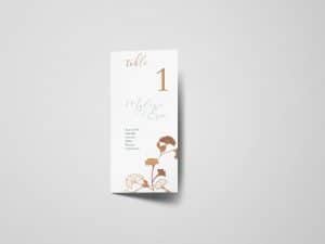 charte graphique pour un mariage